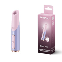 Satisfyer Bold Kiss - Air Pulse Stimulator Vibrator - AIR PULSATION - PREMIUM - Mr and Mrs D's