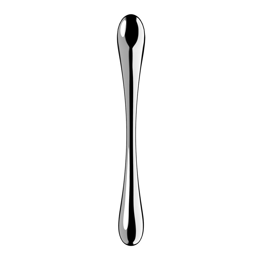 Satisfyer Cosmic Crest 1 - Chrome Steel 24 cm Dildo - Mr and Mrs D's