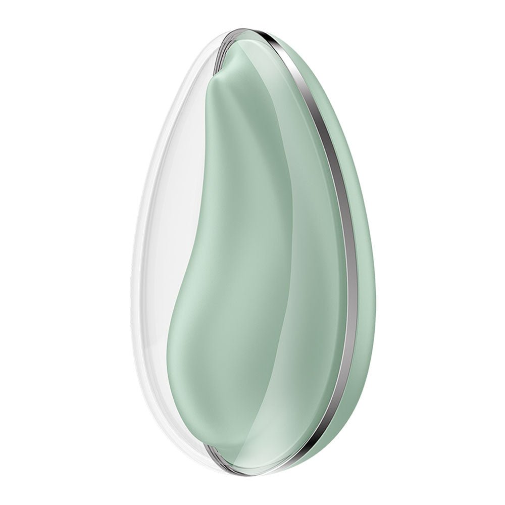 Satisfyer Drop To Go Clitoral Stimulator - Mint Green USB Rechargeable - STIMULATORS - PREMIUM - Mr and Mrs D's