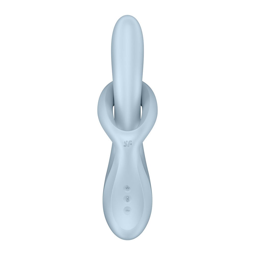 Satisfyer Heat Flex 4 - Blue - Blue USB Rechargeable Heating Vibrator - VIBRATORS - PREMIUM - Mr and Mrs D's