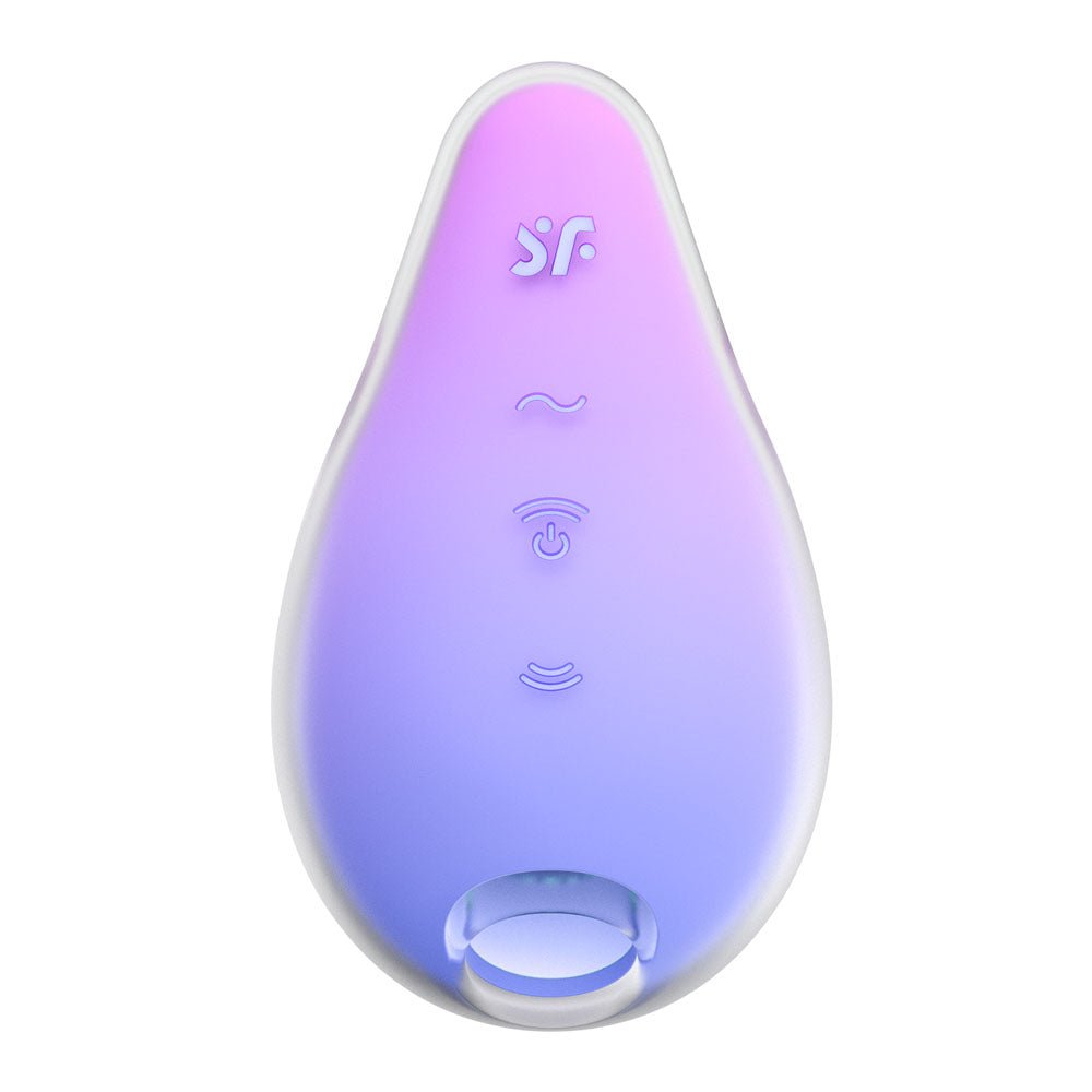 Satisfyer Mermaid Vibes - Violet/Pink USB Rechargeable Air Pulse Stimulator - AIR PULSATION - PREMIUM - Mr and Mrs D's