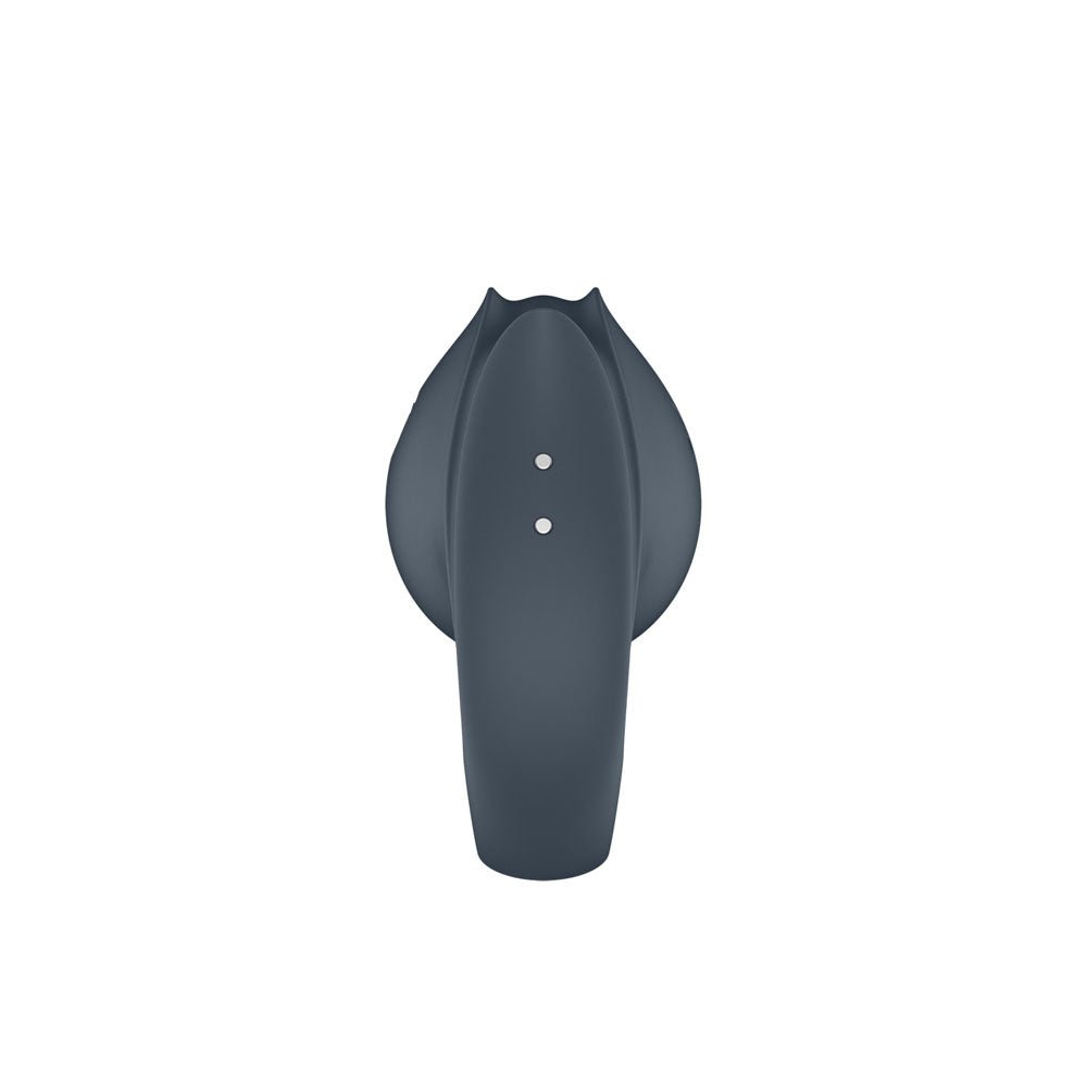 Satisfyer Perfect Pair 2 - Grey USB Rechargeable Vibrating Couples Ring Finger Vibrator - COCK RINGS - PREMIUM - Mr and Mrs D's