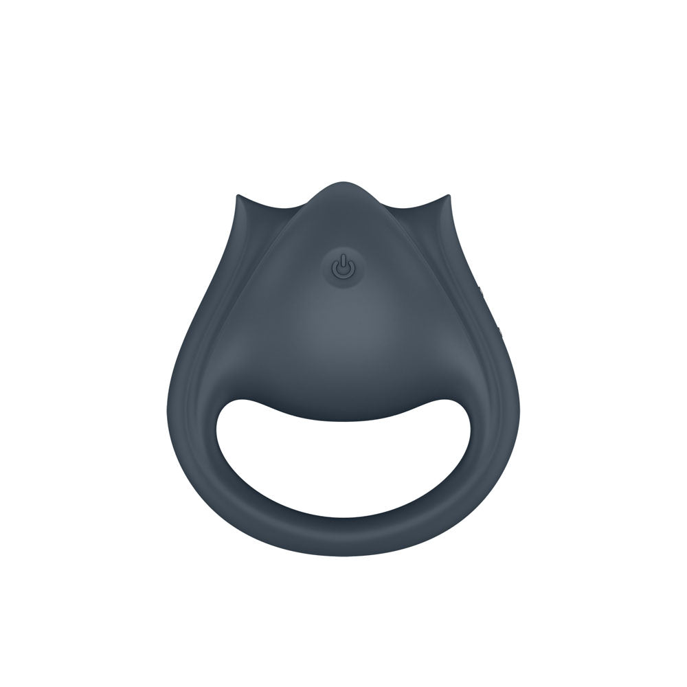 Satisfyer Perfect Pair 2 - Grey USB Rechargeable Vibrating Couples Ring Finger Vibrator - COCK RINGS - PREMIUM - Mr and Mrs D's