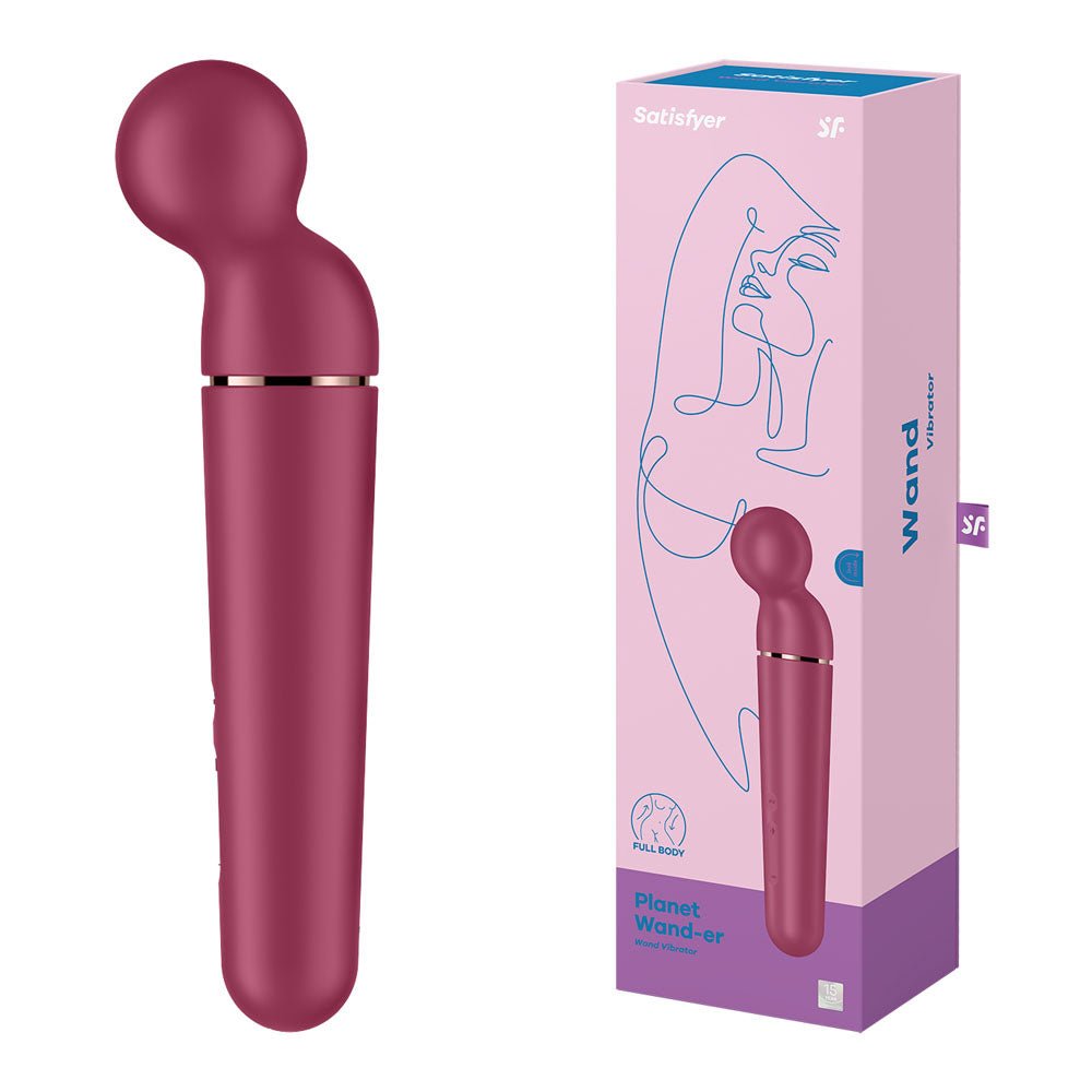 Satisfyer Planet Wand - er - Berry Massager Vibrator - Mr and Mrs D's