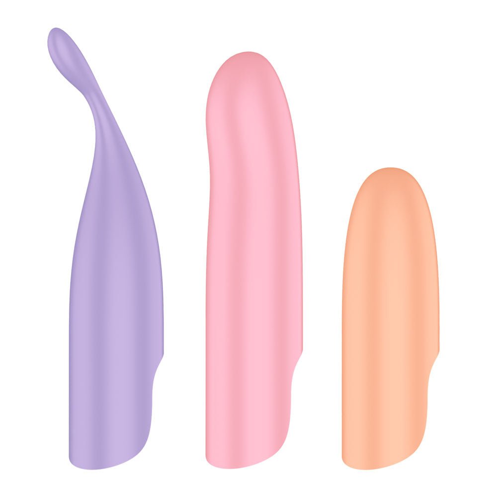 Satisfyer Playful Four - Vibrator with 4 Interchangeable Heads - VIBRATORS - PREMIUM - Mr and Mrs D's