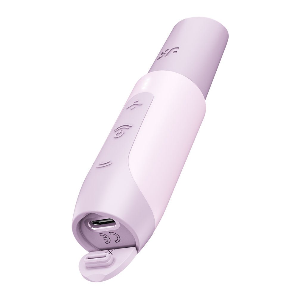 Satisfyer Secret Kiss - Air Pulse Stimulator Vibrator Lilac - AIR PULSATION - PREMIUM - Mr and Mrs D's