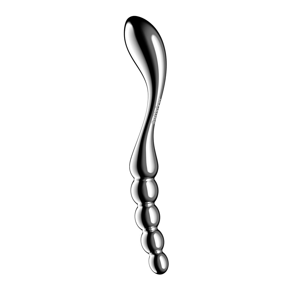 Satisfyer Star Force 1 - Chrome Steel 21 cm Dildo - Mr and Mrs D's