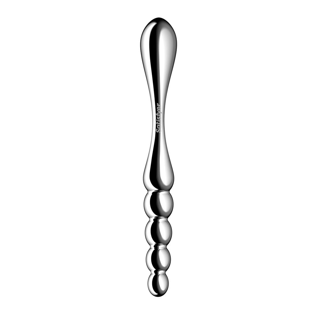 Satisfyer Star Force 1 - Chrome Steel 21 cm Dildo - Mr and Mrs D's