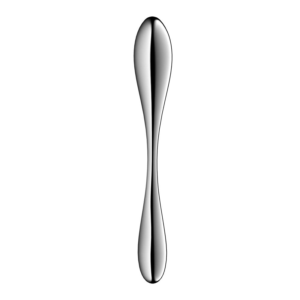 Satisfyer Star Force 3 - Chrome Steel 27 cm Dildo - Mr and Mrs D's