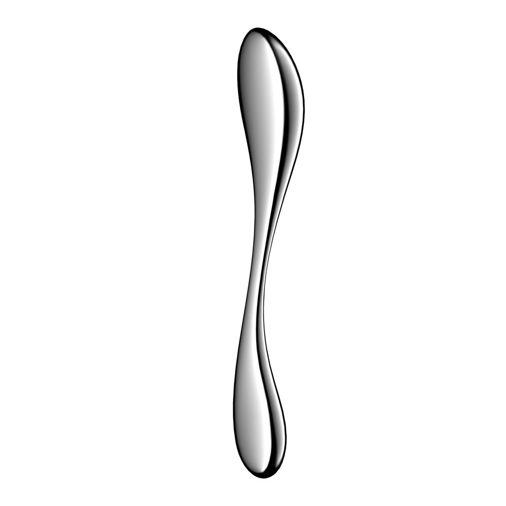 Satisfyer Star Force 3 - Chrome Steel 27 cm Dildo - Mr and Mrs D's