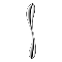 Satisfyer Star Force 3 - Chrome Steel 27 cm Dildo - Mr and Mrs D's