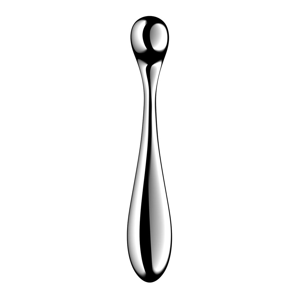 Satisfyer Star Force 4 - Chrome Steel 26 cm Dildo - Mr and Mrs D's