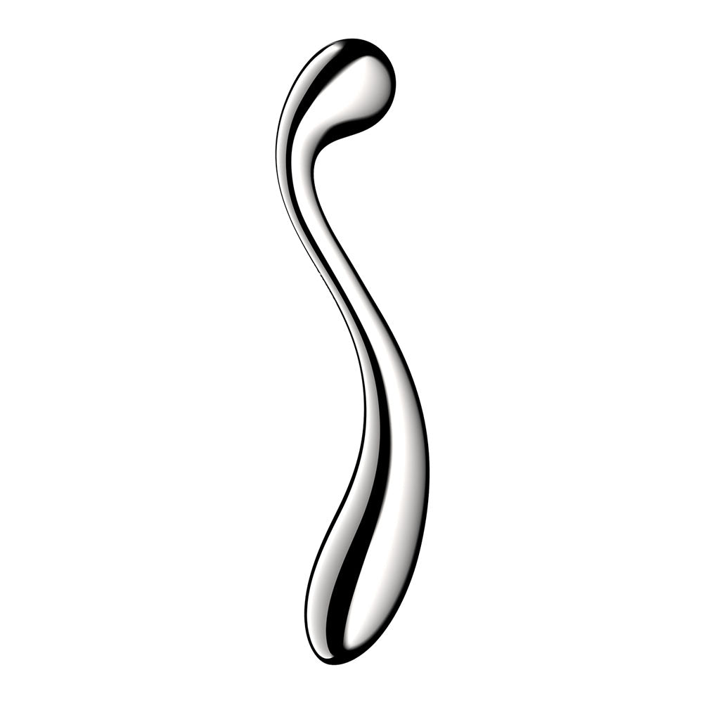 Satisfyer Star Force 4 - Chrome Steel 26 cm Dildo - Mr and Mrs D's