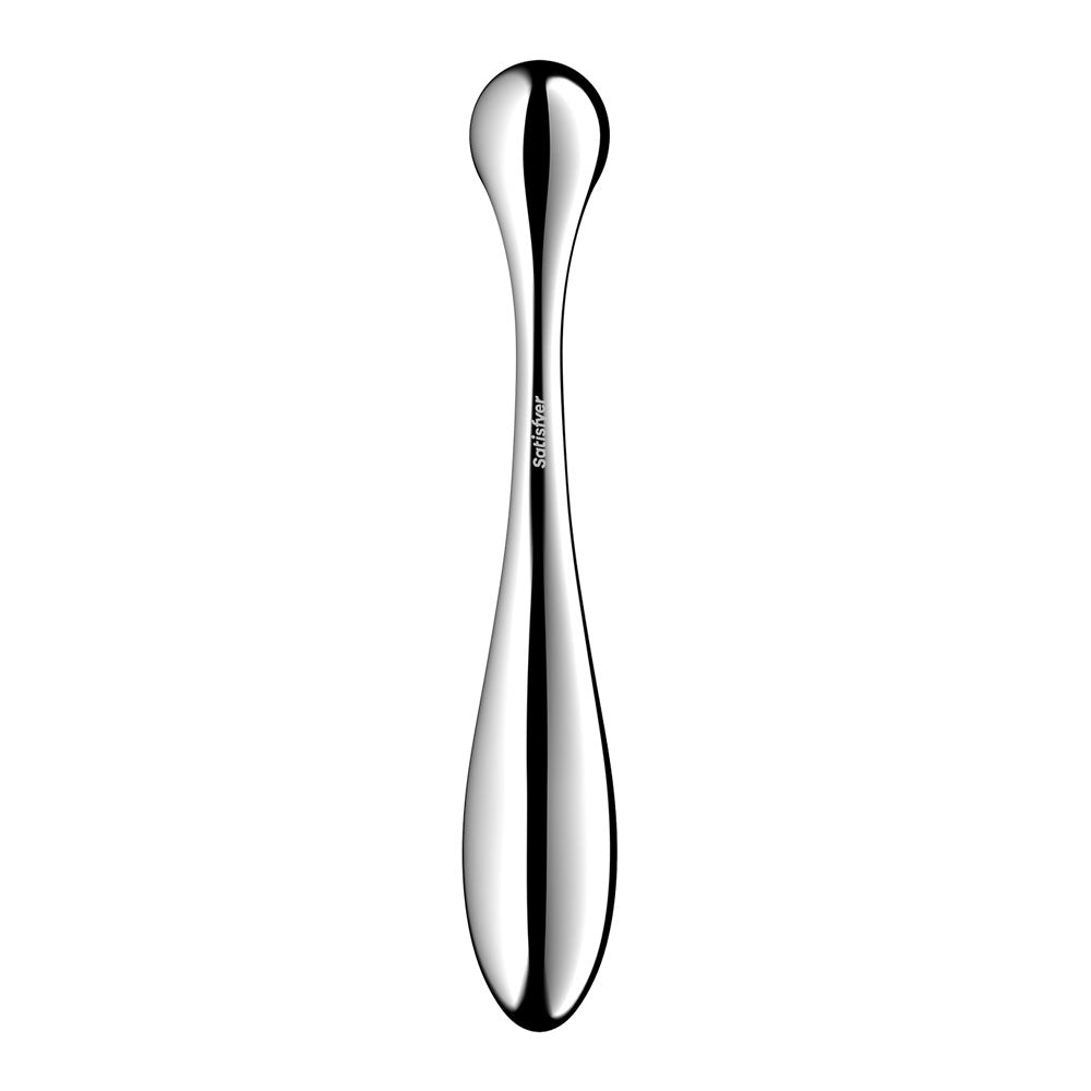 Satisfyer Star Force 4 - Chrome Steel 26 cm Dildo - Mr and Mrs D's