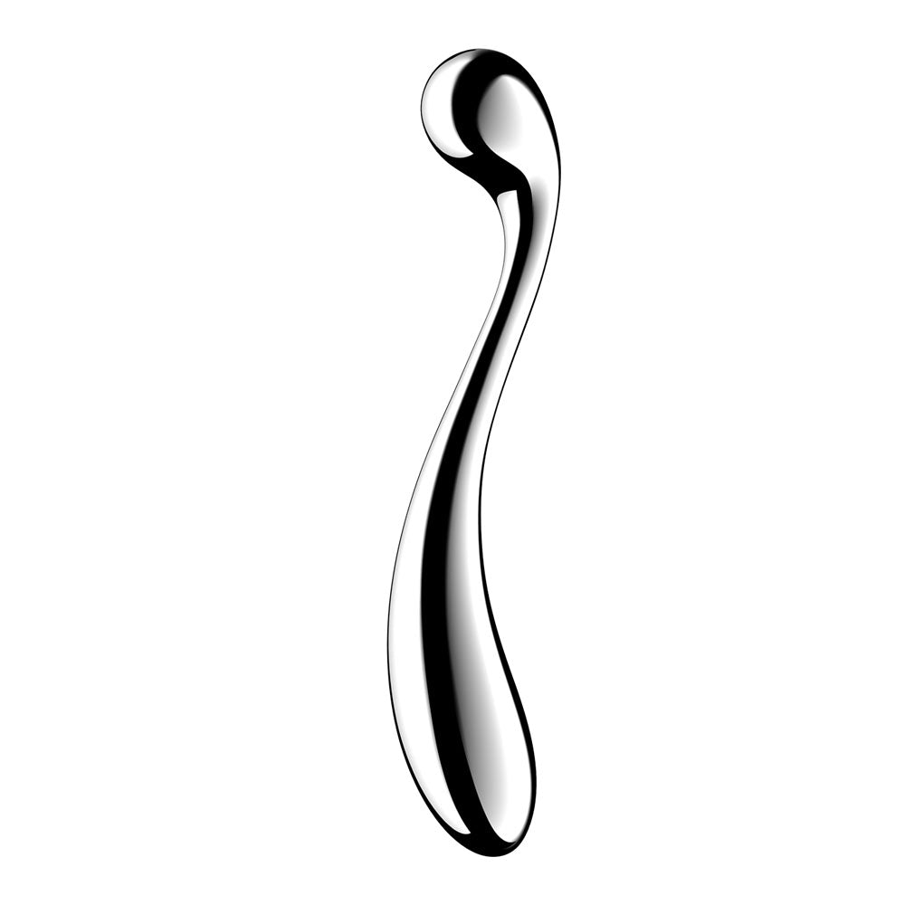 Satisfyer Star Force 4 - Chrome Steel 26 cm Dildo - Mr and Mrs D's