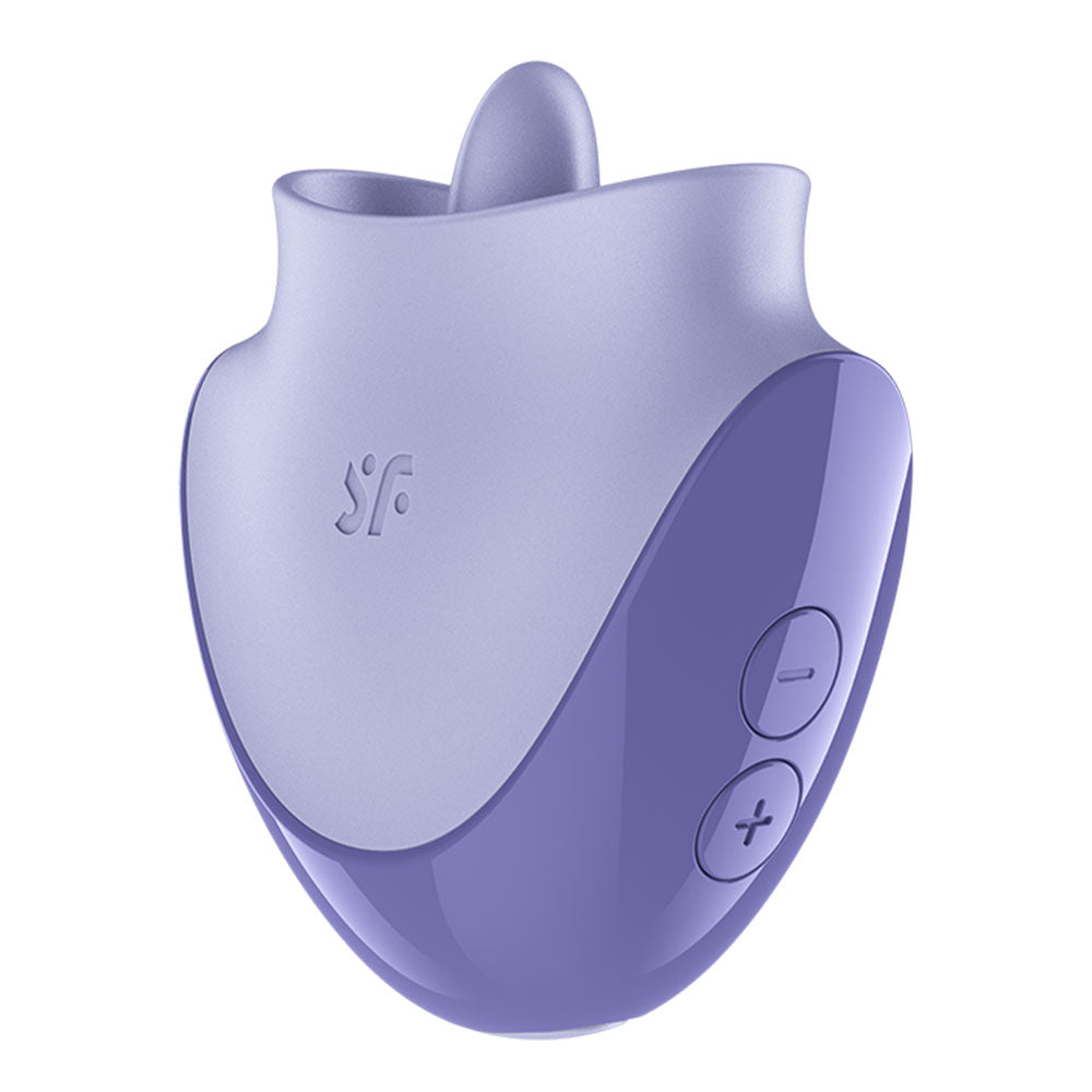 Satisfyer Tongue Dancer - Purple USB Rechargeable Flicking Stimulator - STIMULATORS - PREMIUM - Mr and Mrs D's