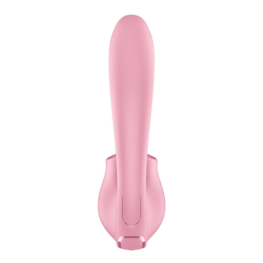 Satisfyer Tongue Genius - Pink USB Rechargeable Vibrator with Flicking Clit Stimulator - VIBRATORS - PREMIUM - Mr and Mrs D's
