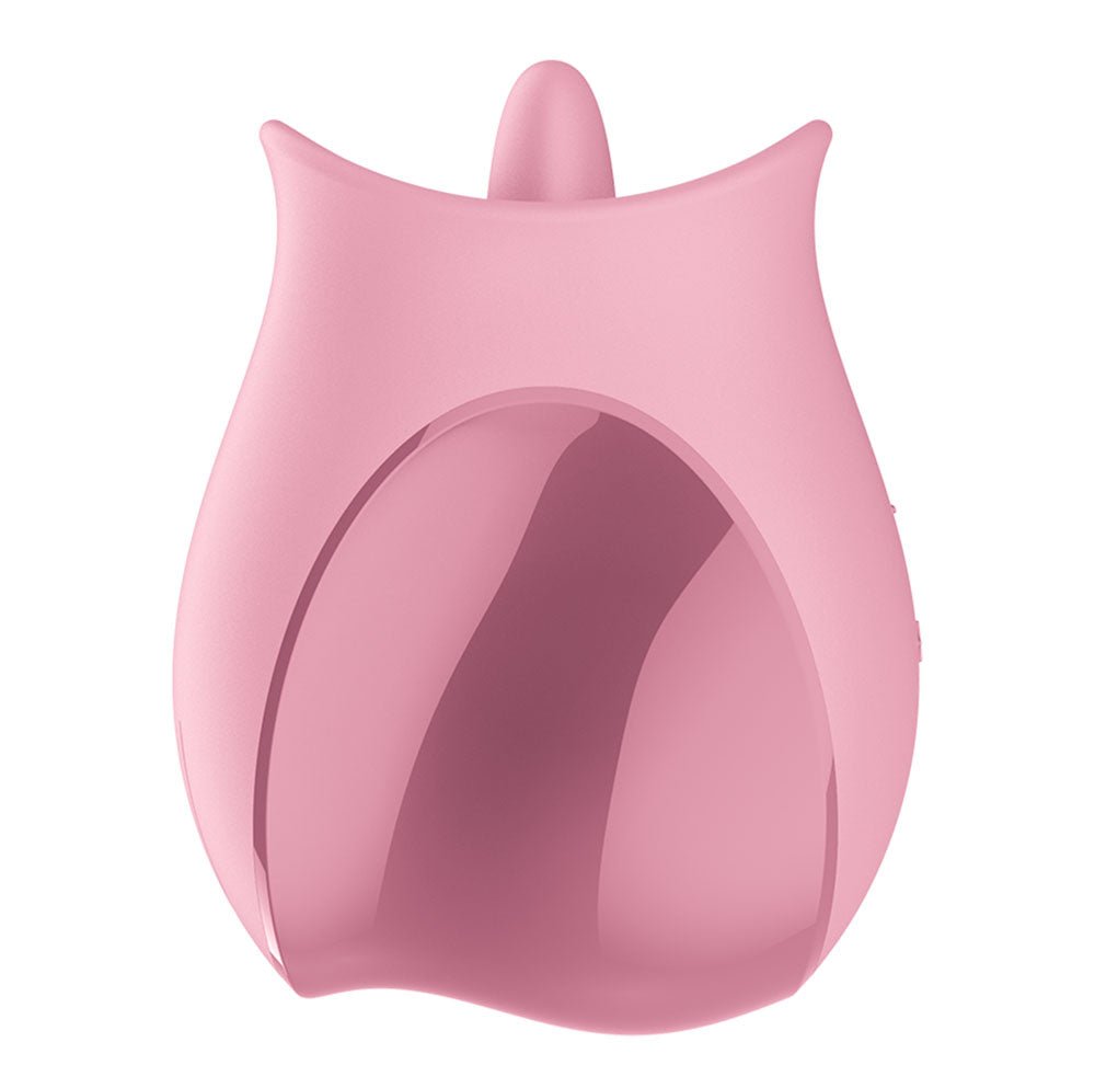Satisfyer Tongue Lover - Pink USB Rechargeable Flicking Stimulator - STIMULATORS - PREMIUM - Mr and Mrs D's