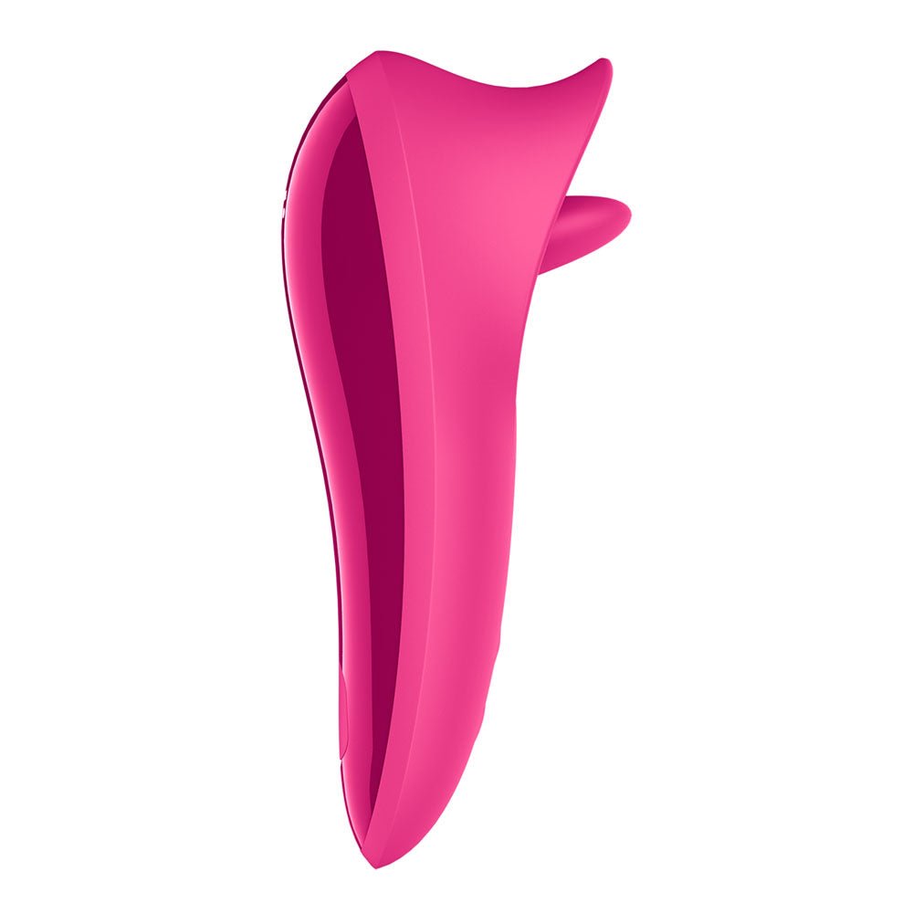 Satisfyer Tongue Master - Pink 14.4 cm USB Rechargeable Flicking Clitoral Stimulator - STIMULATORS - PREMIUM - Mr and Mrs D's