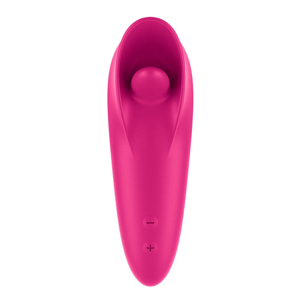 Satisfyer Tongue Master - Pink 14.4 cm USB Rechargeable Flicking Clitoral Stimulator - STIMULATORS - PREMIUM - Mr and Mrs D's