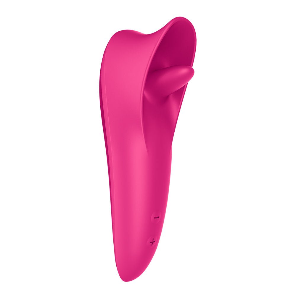 Satisfyer Tongue Master - Pink 14.4 cm USB Rechargeable Flicking Clitoral Stimulator - STIMULATORS - PREMIUM - Mr and Mrs D's