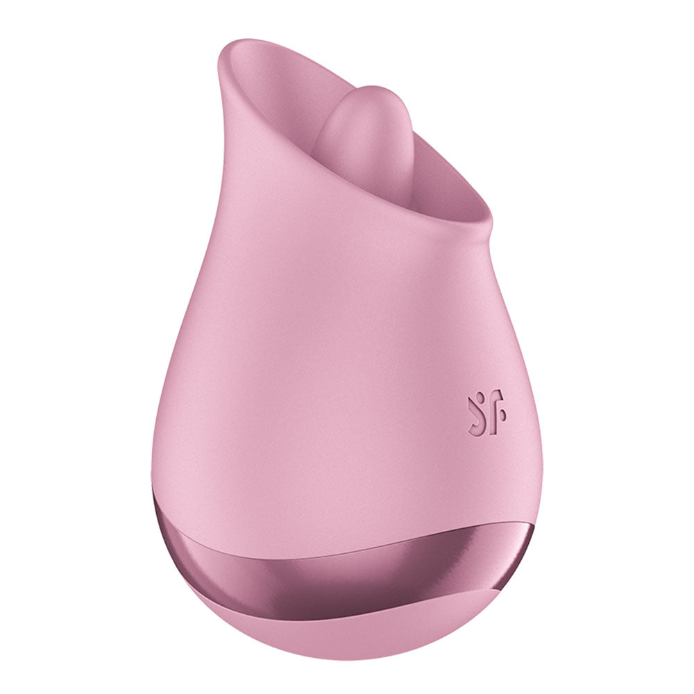 Satisfyer Tongue Player - Pink USB Rechargeable Flicking Stimulator - STIMULATORS - PREMIUM - Mr and Mrs D's