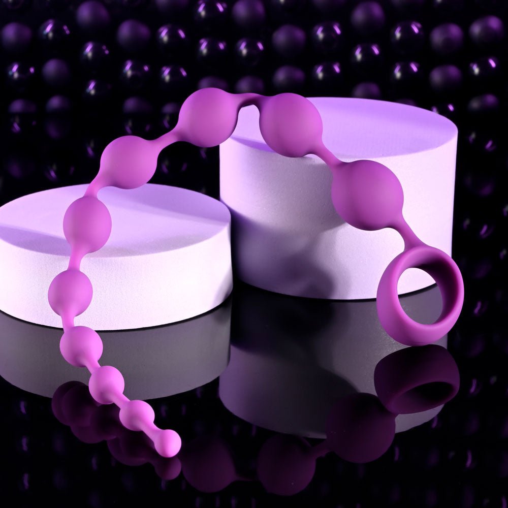 Selopa BEADED ADVENTURE - Purple 35.5 cm Anal Beads - ANAL TOYS - Mr and Mrs D's