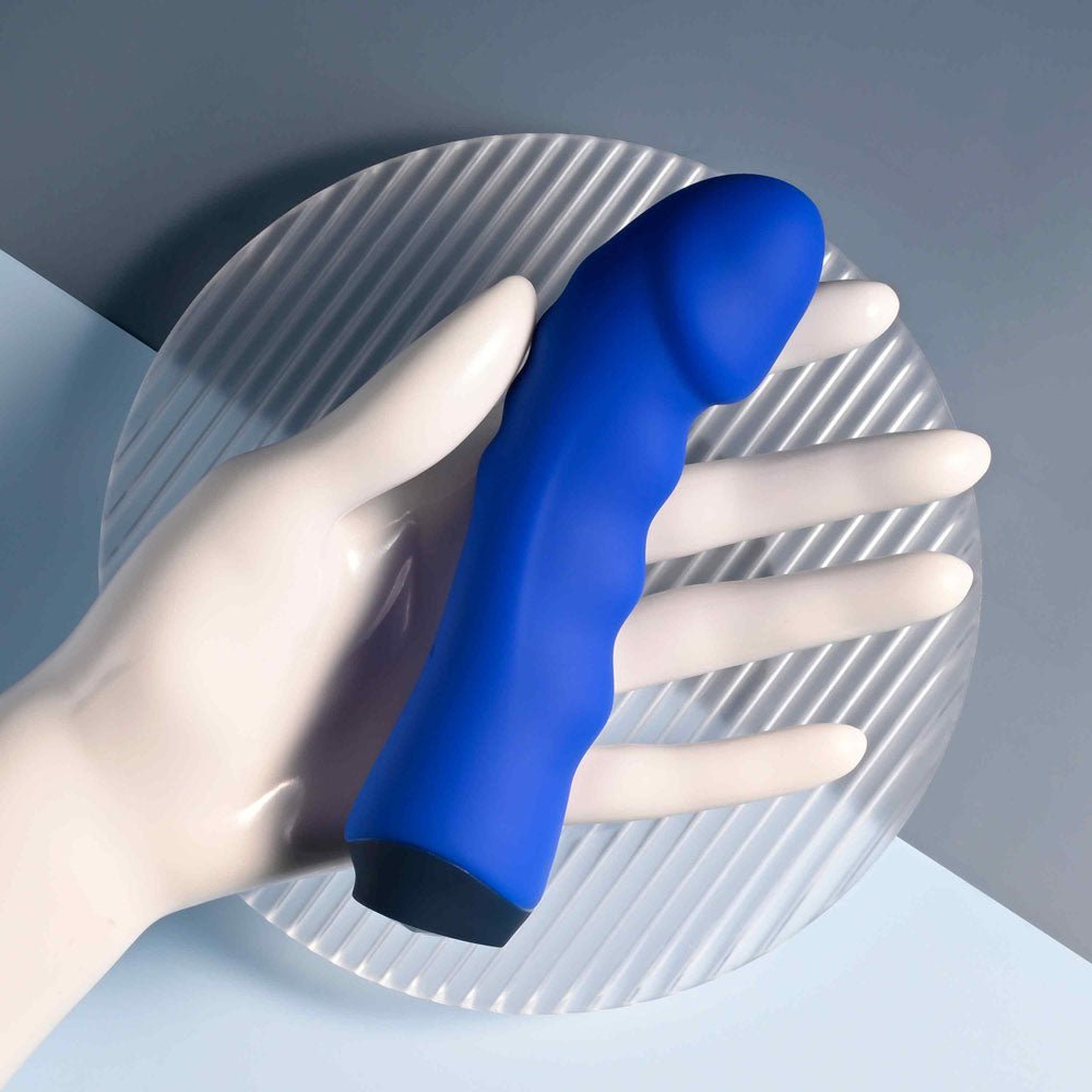 Selopa BLUE BANGER - Blue 13.6 cm USB Rechargeable Vibrator - VIBRATORS - Mr and Mrs D's
