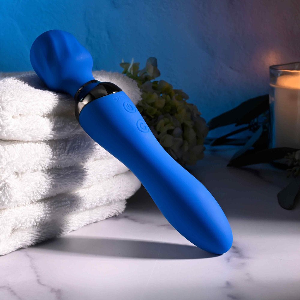 Selopa BLUE BELLE Wand Vibrator - VIBRATORS - Mr and Mrs D's
