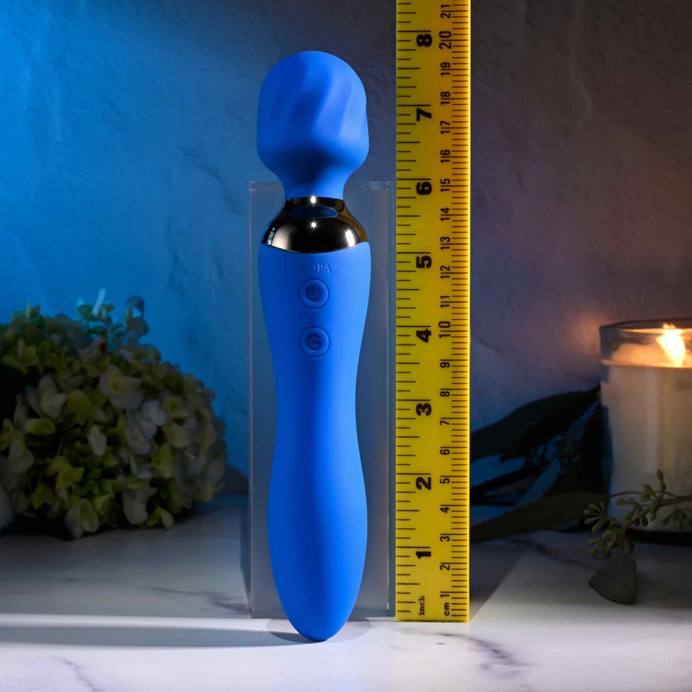 Selopa BLUE BELLE Wand Vibrator - VIBRATORS - Mr and Mrs D's