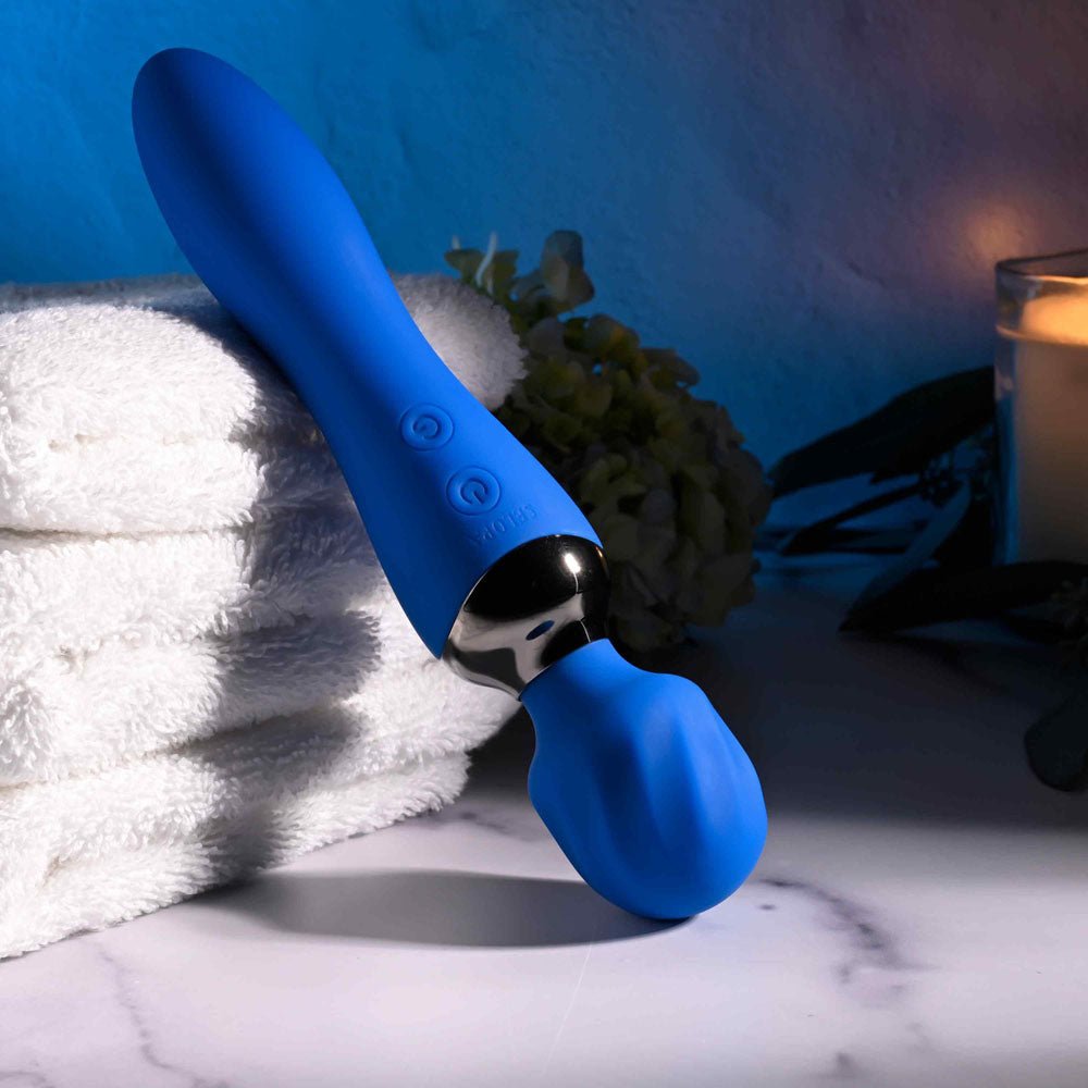 Selopa BLUE BELLE Wand Vibrator - VIBRATORS - Mr and Mrs D's