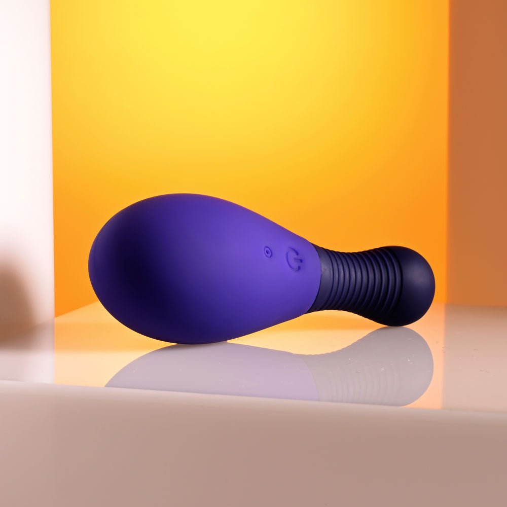 Selopa EGG ME ON - Purple 10 cm USB Rechargeable Egg with Wireless Remote - BULLETS & EGGS - Mr and Mrs D's