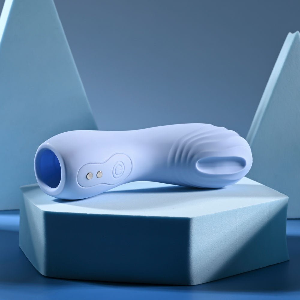 Selopa GOOD POINT - Purple USB Rechargeable Hollow Vibrating Finger Stimulator - Mr and Mrs D's