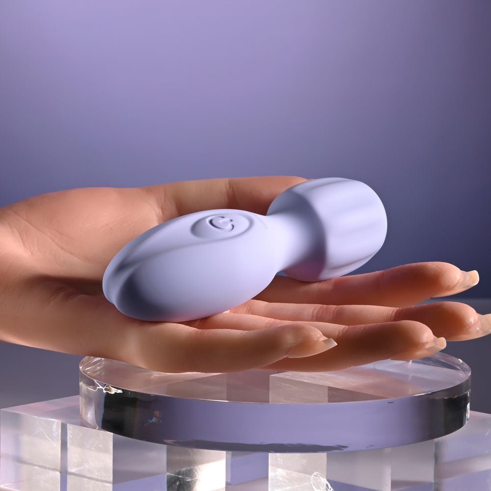 Selopa LIL' WAND - Purple 11 cm USB Rechargeable Massage Wand - Mr and Mrs D's