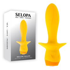 Selopa MELLOW YELLOW Vibrating Butt Plug - Mr and Mrs D's