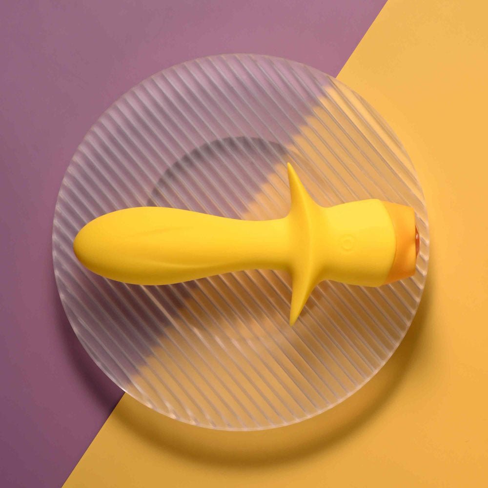 Selopa MELLOW YELLOW Vibrating Butt Plug - ANAL TOYS - Mr and Mrs D's