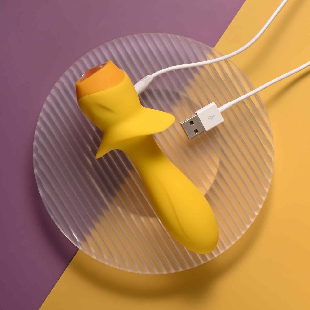 Selopa MELLOW YELLOW Vibrating Butt Plug - ANAL TOYS - Mr and Mrs D's