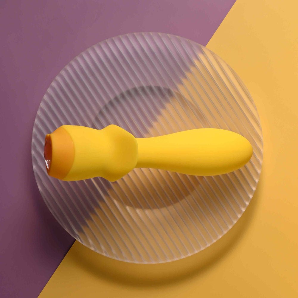 Selopa MELLOW YELLOW Vibrating Butt Plug - ANAL TOYS - Mr and Mrs D's