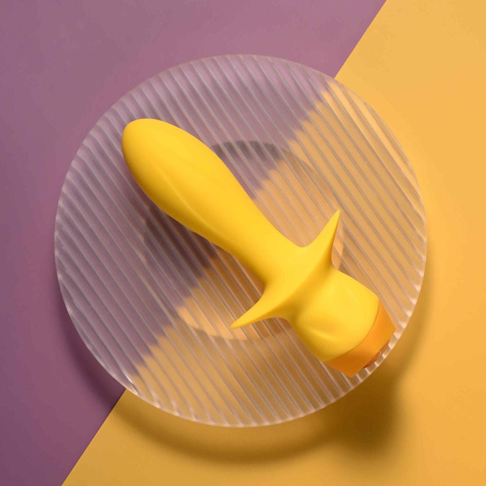 Selopa MELLOW YELLOW Vibrating Butt Plug - ANAL TOYS - Mr and Mrs D's