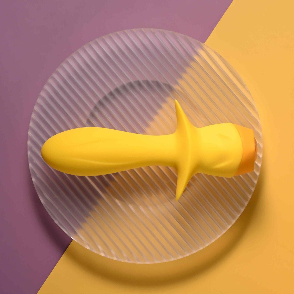Selopa MELLOW YELLOW Vibrating Butt Plug - ANAL TOYS - Mr and Mrs D's