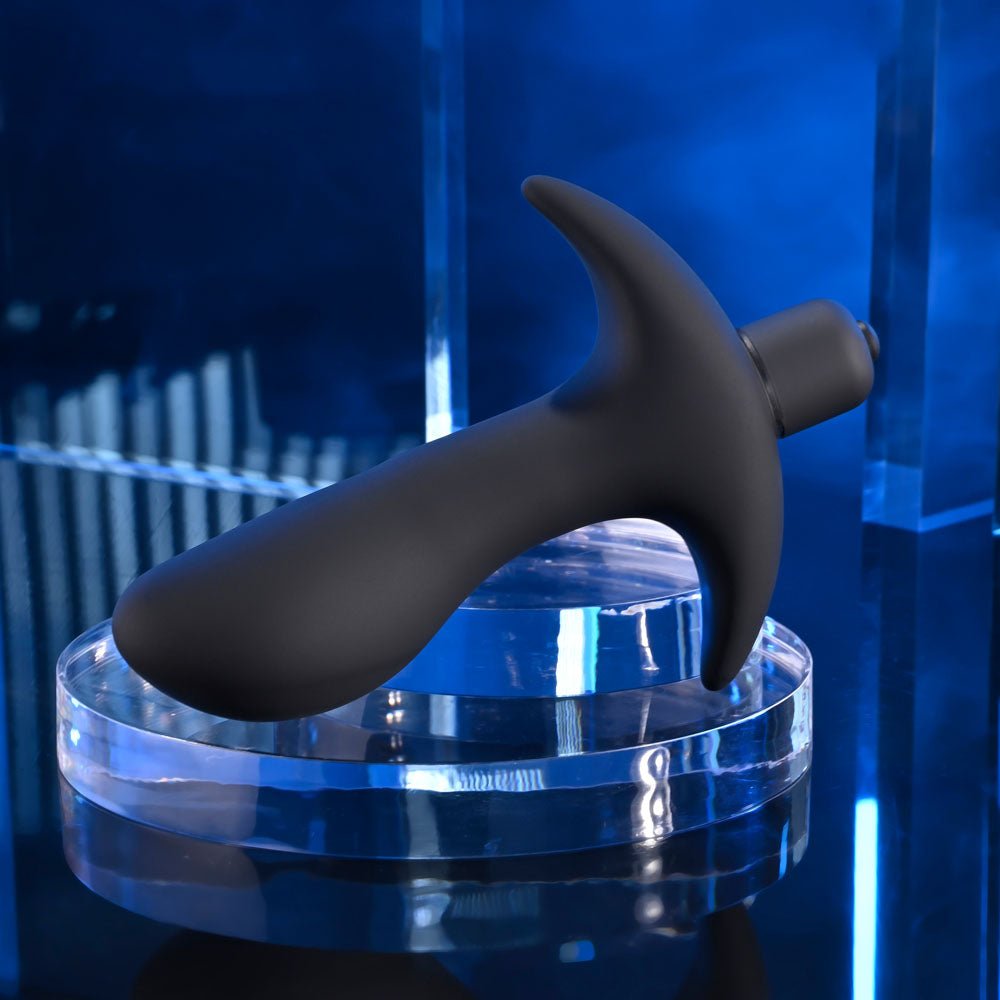 Selopa P - SPOT TRAINER - Black 12.7 cm Vibrating Prostate Massager - ANAL TOYS - Mr and Mrs D's