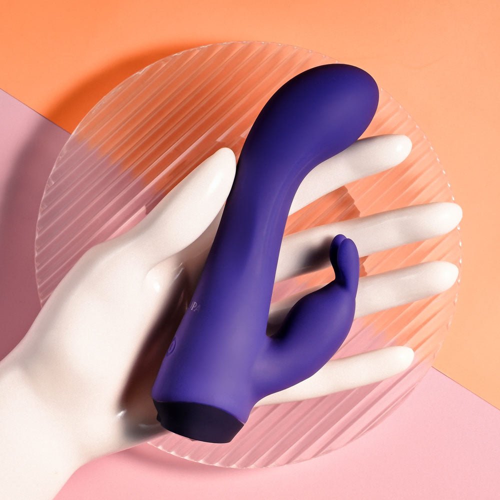 Selopa PLUM JOB - Purple 13.5 cm USB Rechargeable Rabbit Vibrator - VIBRATORS - Mr and Mrs D's