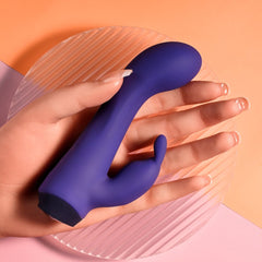 Selopa PLUM JOB - Purple 13.5 cm USB Rechargeable Rabbit Vibrator - VIBRATORS - Mr and Mrs D's
