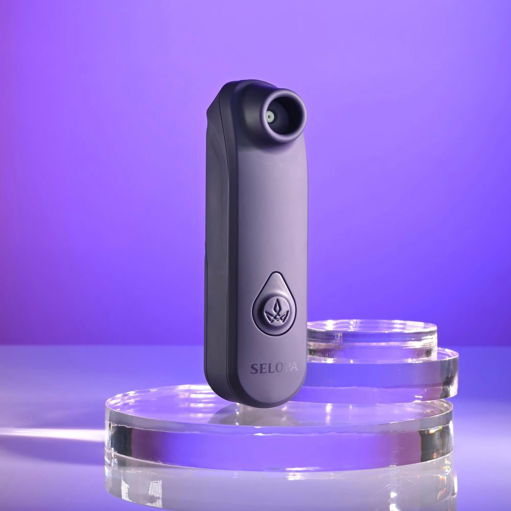 Selopa SURE THING - Black Vibrating & Sucking Stimulator - Mr and Mrs D's