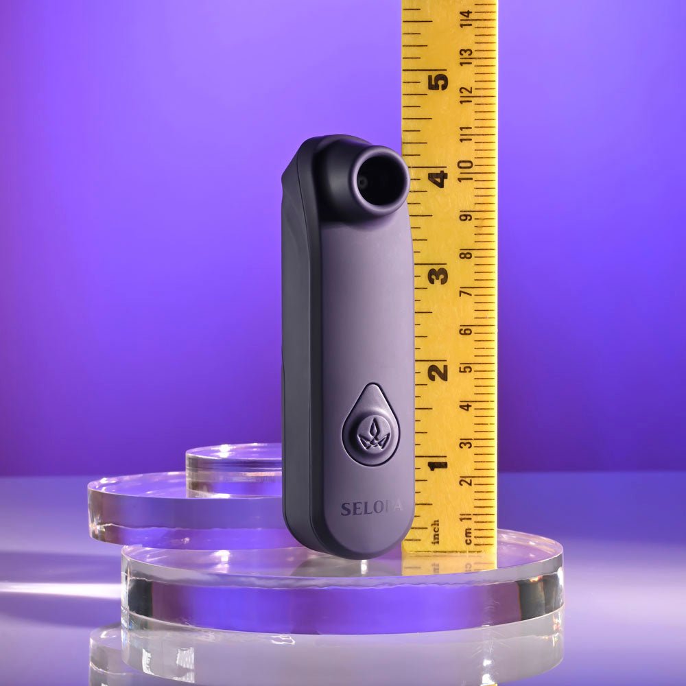 Selopa SURE THING - Black Vibrating & Sucking Stimulator - Mr and Mrs D's