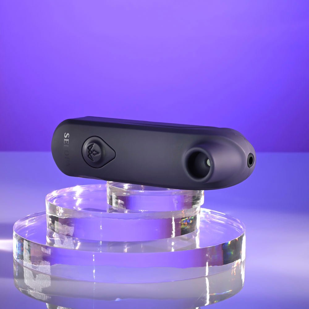 Selopa SURE THING - Black Vibrating & Sucking Stimulator - Mr and Mrs D's