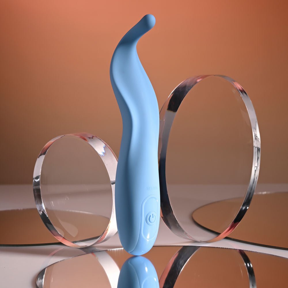 Selopa TENDER TICKLER - Blue 16.2 cm USB Rechargeable Pinpoint Stimulator - Mr and Mrs D's