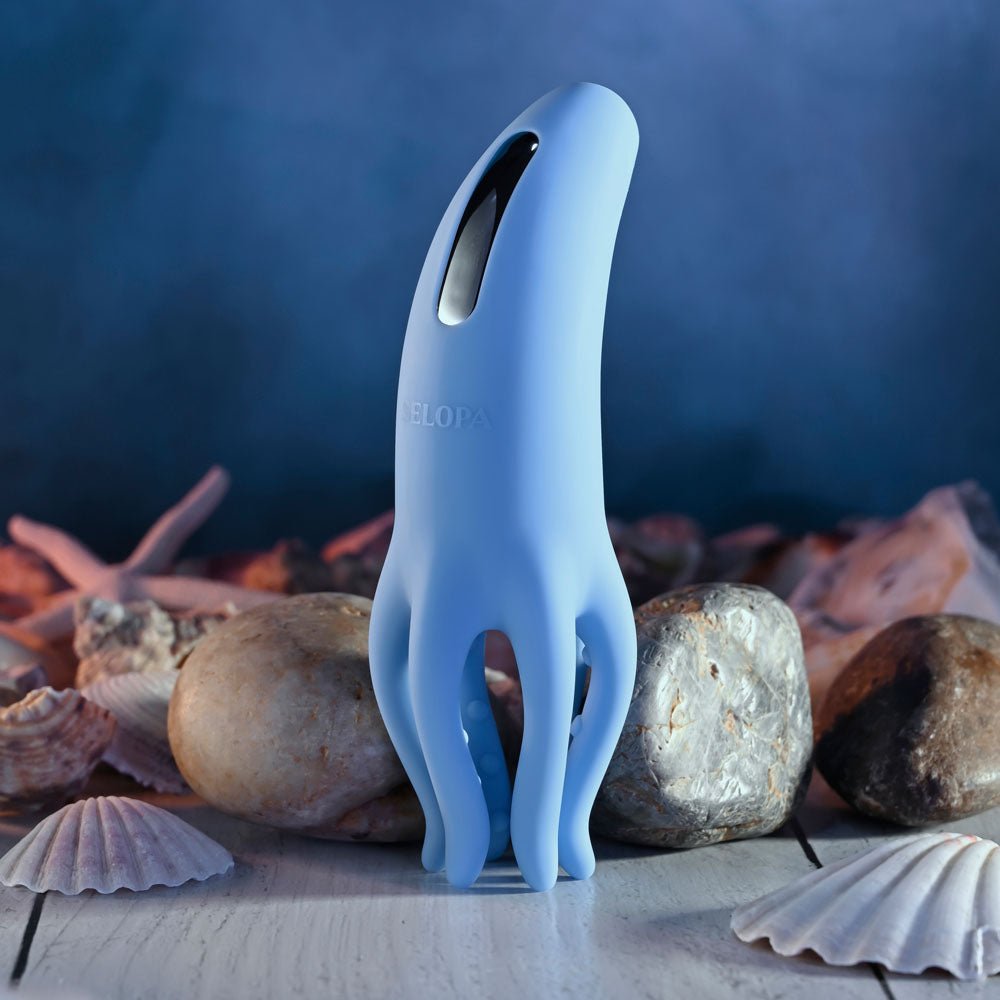 Selopa TENTACLE TICKLER - Blue USB Rechargeable Vibrating Stimulator - STIMULATORS - Mr and Mrs D's