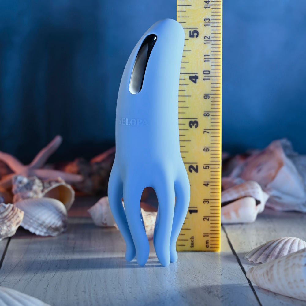 Selopa TENTACLE TICKLER - Blue USB Rechargeable Vibrating Stimulator - STIMULATORS - Mr and Mrs D's