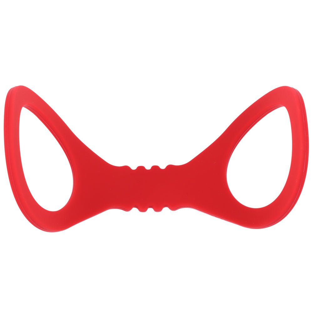 Sex & Mischief Amor Small Silicone Cuffs - Red Small Restraints - BONDAGE - TOYS - Mr and Mrs D's